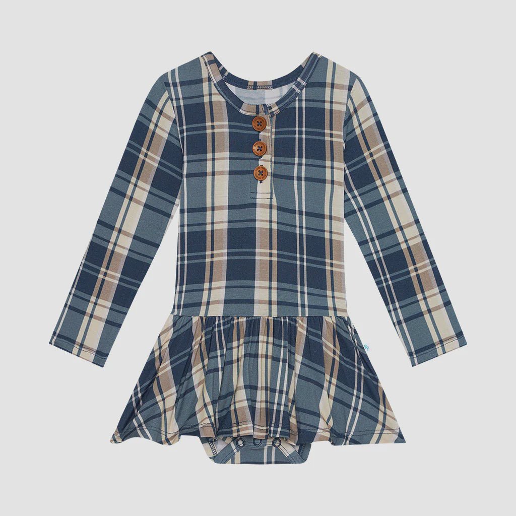 Joseph Henley Twirl Skirt Bodysuit