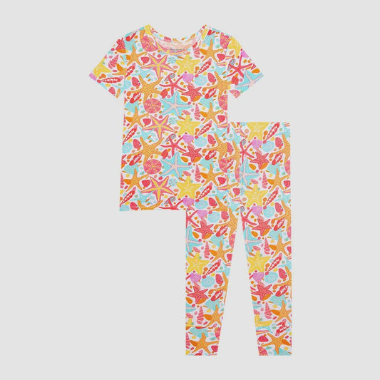 Sandy Basic Short Sleeve Pajama